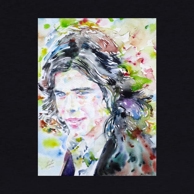 NICK DRAKE watercolor portrait .2 by lautir